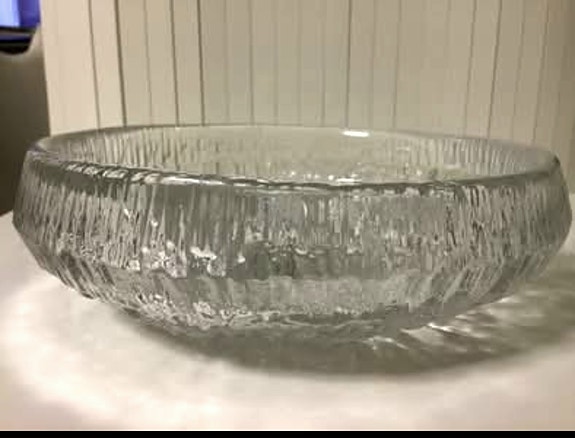 Iittala Lunaria tarjoilukulho 25,5 cm Tapio Wirkkala