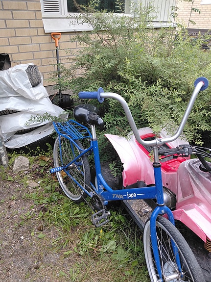Tunturi Jopo kaupunkipyörä sininen u