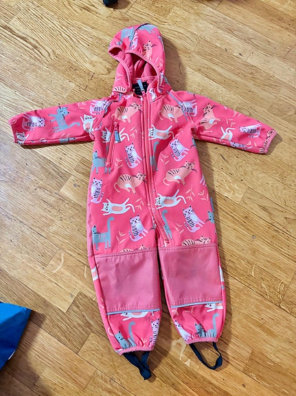 Jonathan haalari koko 80 vaaleanpunainen unisex