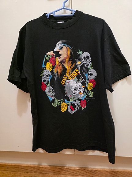 Vintage Guns N’ Roses -t-paita (v. 1996)