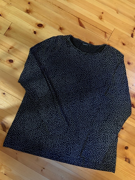 Marimekko paita XXXL musta harmaa