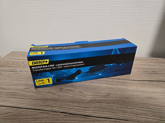 Energy+ 12V muuntaja Link valaisinjärjestelmään // Uusia