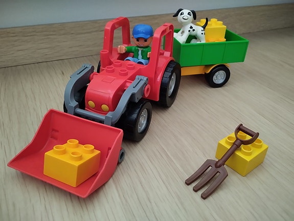 Lego Duplo 5647 Iso traktori