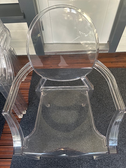 Kartell Louis Ghost tuolit, 4kpl
