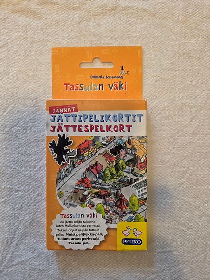 Mauri Kunnas Tassulan väki jättipelikortit