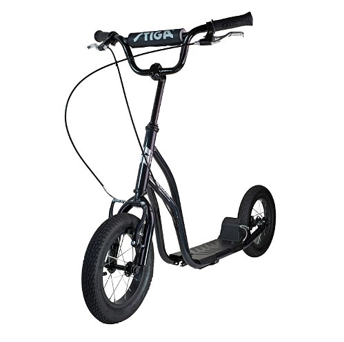 Stiga Air Scooter -potkulauta, musta