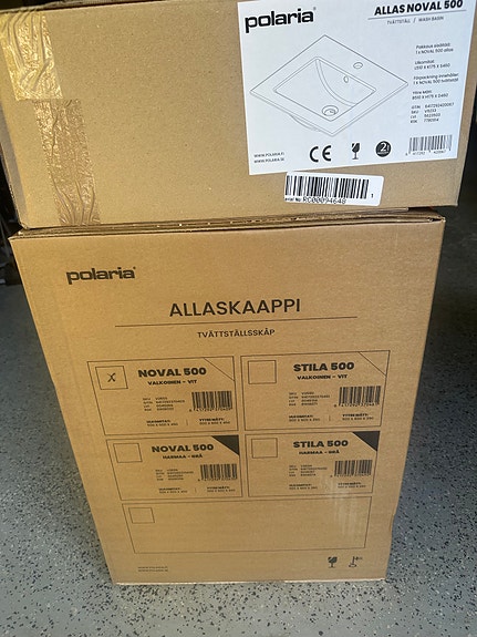 Polaria Noval 500 allaskaappi+allas