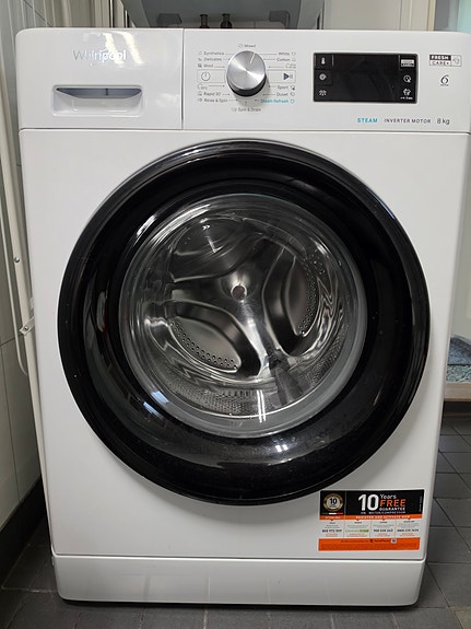 Whirlpool 6th sense 8kg
