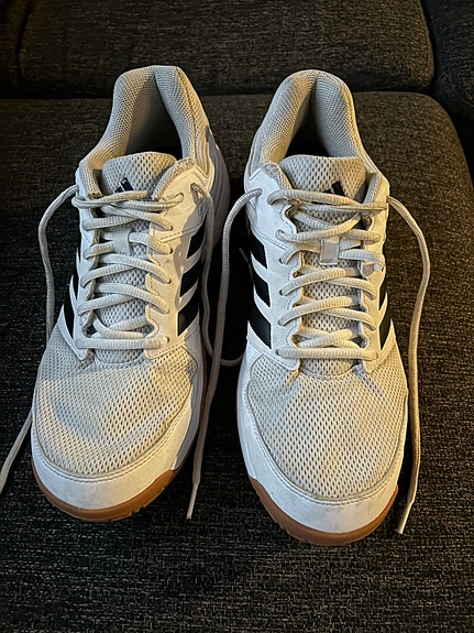 Hyväkuntoiset miesten sisäpelikengät Adidas Speedcourt M koko 45 1/3