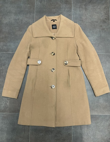 Beige villakangastakki (koko 36)