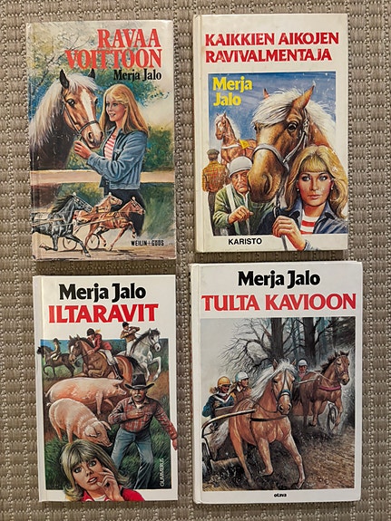 Merja Jalon Haavikon ravitalli kirjoja