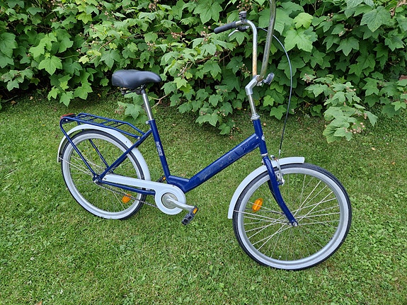 Sininen kaupunkipyörä "jopo"  26" M unisex