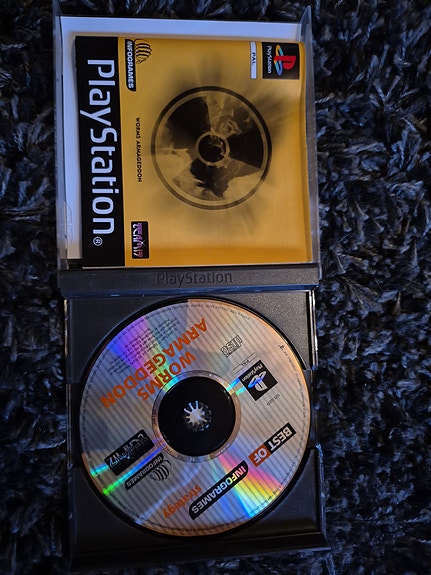 PlayStation Worms Armageddon peli