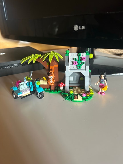 LEGO Friends apinaluola ja skootteri -setti