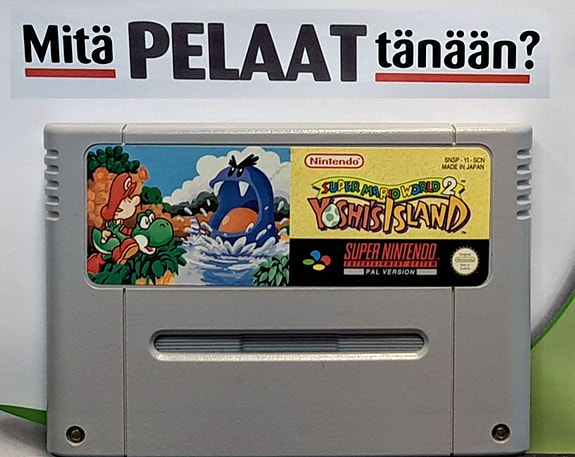 Super Mario World 2 - Yoshis Island (L) (EU) SNES (Käytetty)