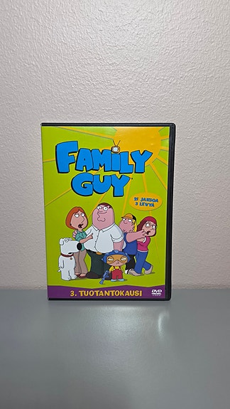 Family guy kausi 3 dvd
