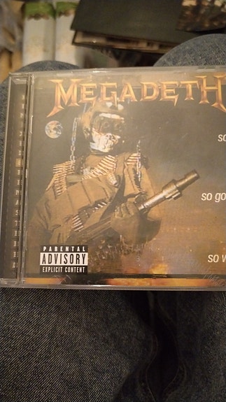 Megadeth cd.