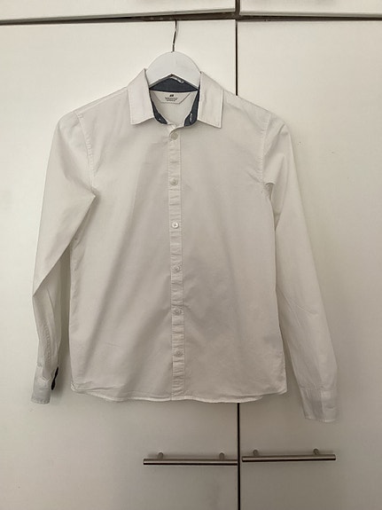 H&M poikien kauluspaita, koko 158 cm