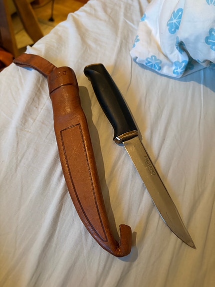 Vanha Fiskars puukko