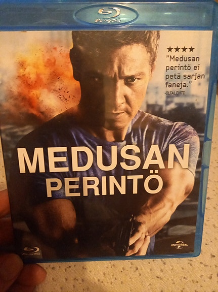 Blu-ray : Medusan perintö (Jeremy Renner)