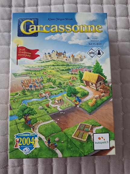 Carcassonne lautapeli, kuin uusi
