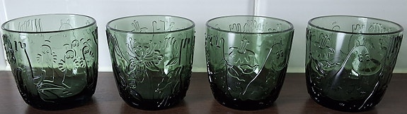 Iittala muumi juomalasit 4kpl
