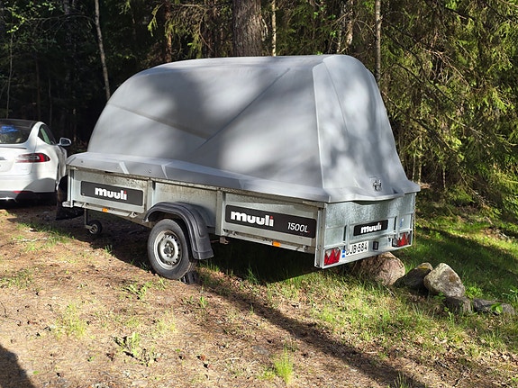 Muuli 1500L peräkärry kuomulla