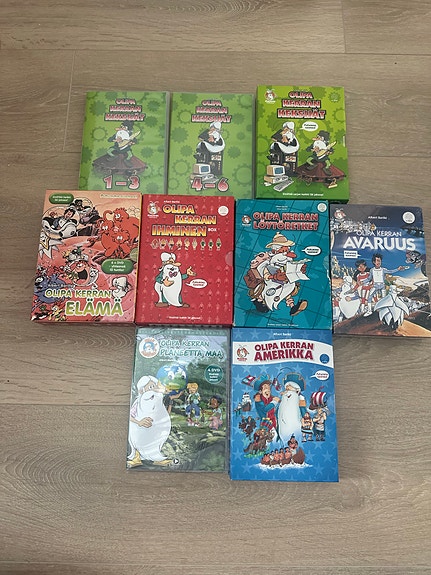 Dvd: Olipa kerran sarjoja x 7