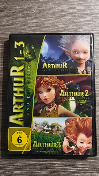 Arthur 1–3 DVD-elokuvasarja