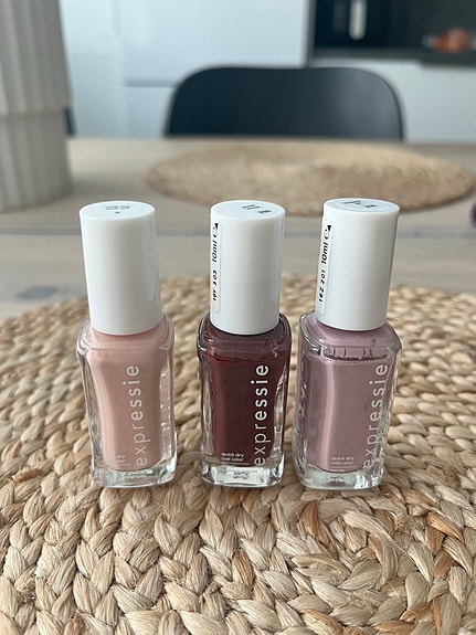 Essie Expressie kynsilakat 3 kpl nudet ja ruskea