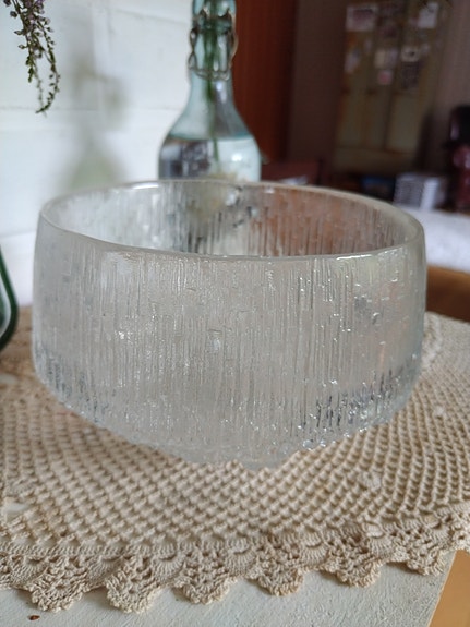 Iittala lasikulho kirkas