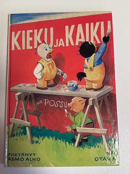 Kieku ja Kaiku ja possu -sarjakuvakirja