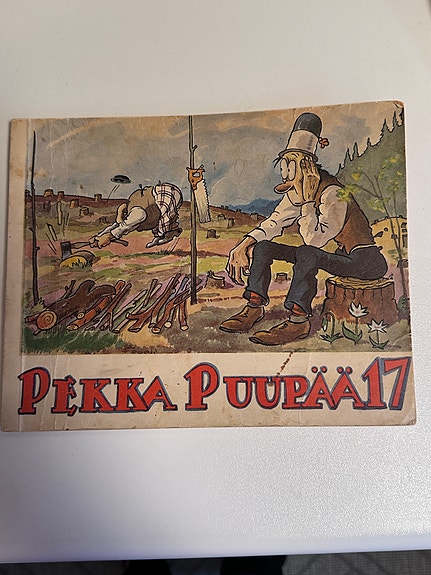 Pekka Puupää 17 sarjakuva-albumi