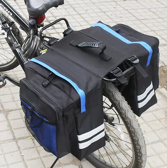 Uusi polkupyörän / MTB tavaratelineen laukku (Sivulaukut), posti ilmainen