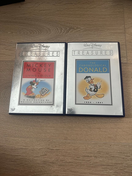 Dvd:Walt disney treasures x 2