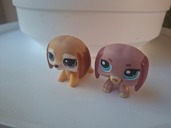 Littlest Pet Shop mäyräkoira 2 kpl
