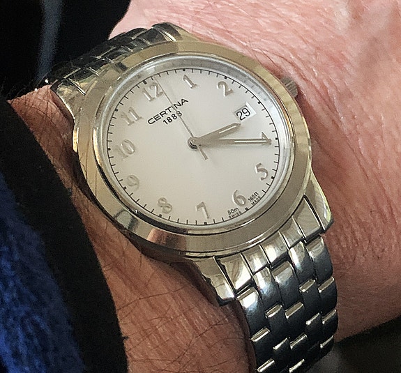CERTINA 1888 50M 165f Swiss Made miesten rannekello