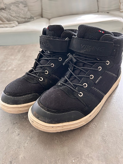 Viking gore-tex lasten tennarit koko 37 musta unisex