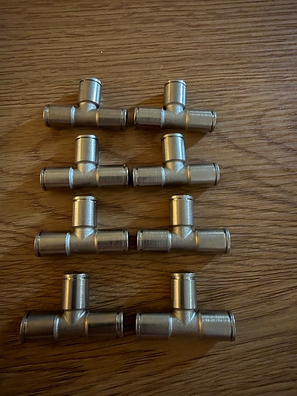 8kpl T-haara RST 6mm letkulle
