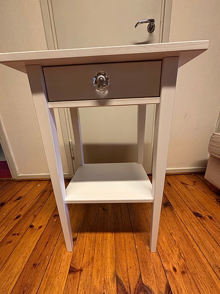 IKEA HEMNES yöpöydät, valkoinen – 2 kpl