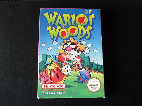 Nintendo NES Wario's Woods -peli