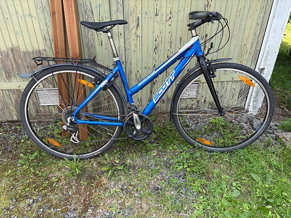 Scott Sportster naisten hybridipyörä 28" M sininen