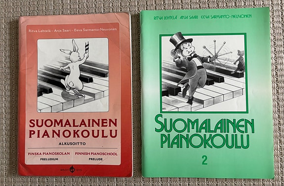 Suomalainen pianokoulu pianovihkot