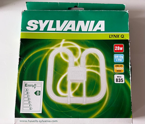Sylvania Lynx Q 28W energiansäästölamppu 4-nastainen