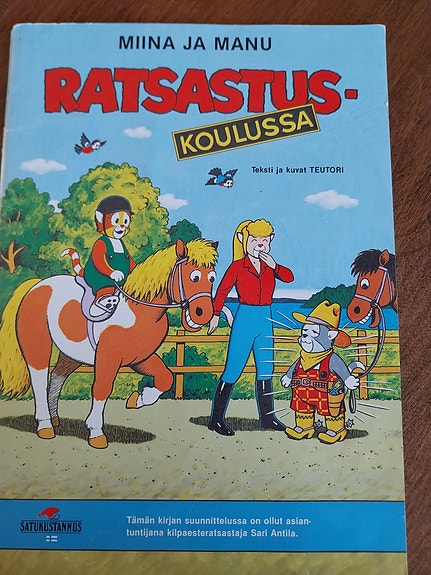 Miina ja Manu ratsastus-koulussa
