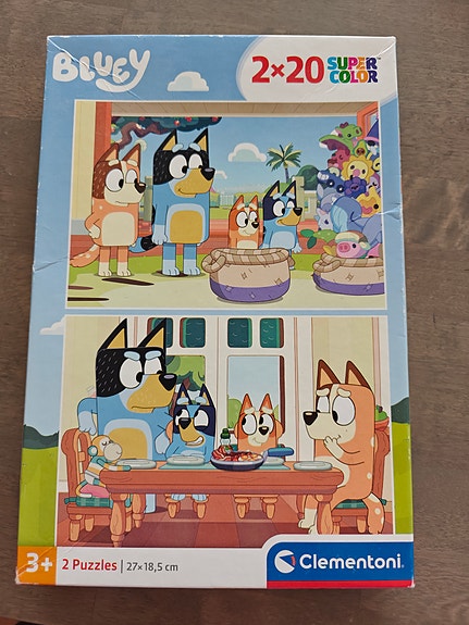 Bluey palapeli 20 palaa