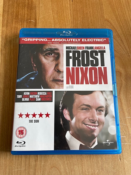 Frost/Nixon Blu-ray elokuva