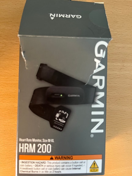 Garmin HRM 200 sykevyö musta