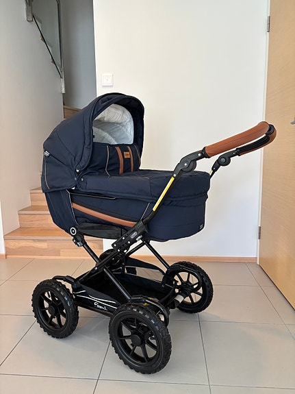 Hyväkuntoiset Emmaljunga Duo Edge Combi -yhdistelmävaunut