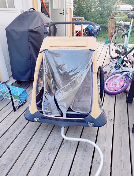 Vantly pyöräkärry peräkärry lapselle